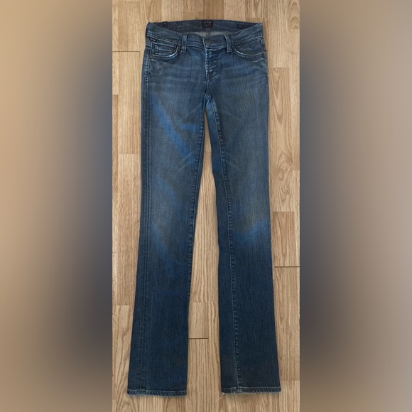 Citizens of Humanity Ava Straight Leg low rise Jeans size 24 - Picture 4 of 4